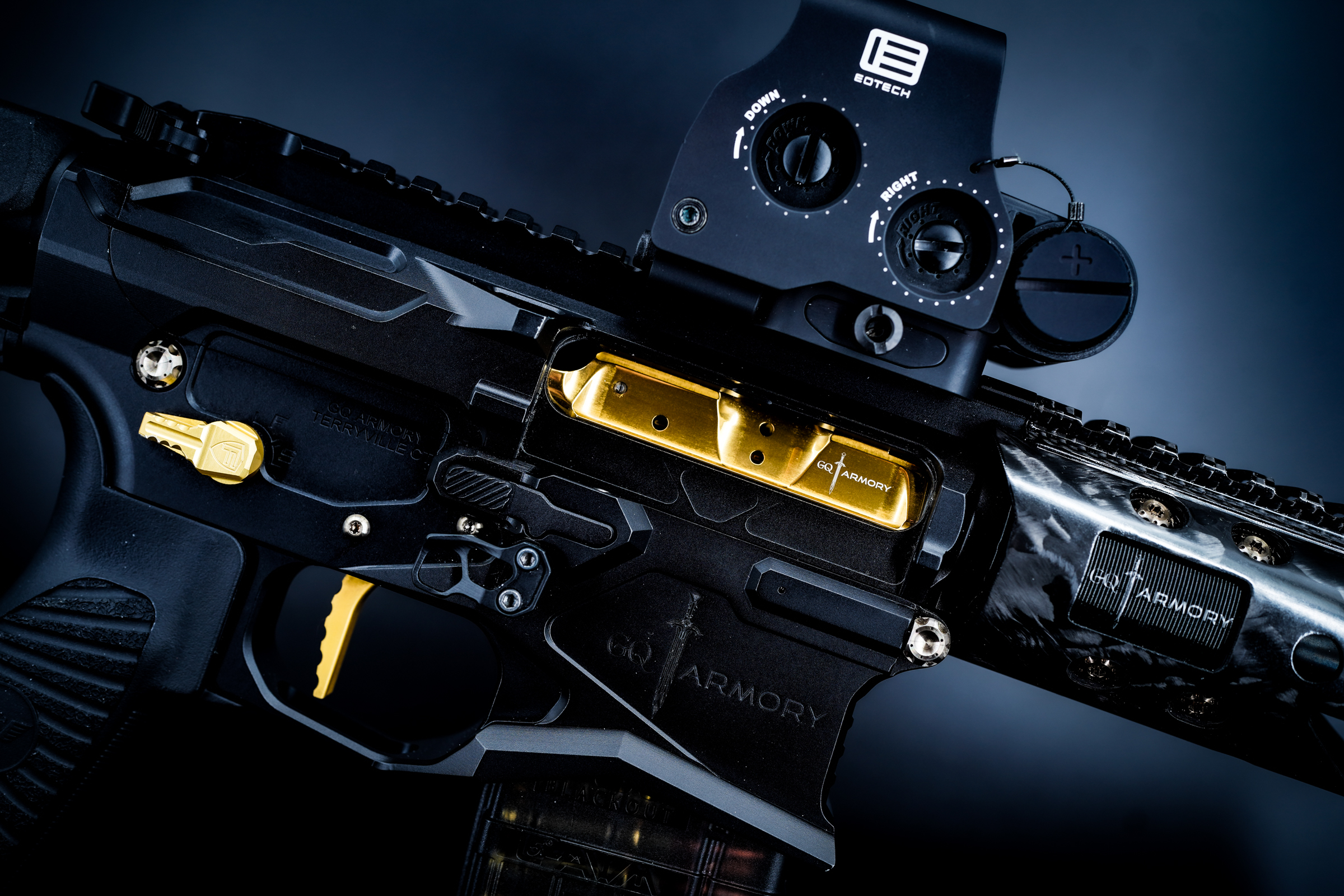 Paladin PDW Carbon GQ Armory Blackout - 7\