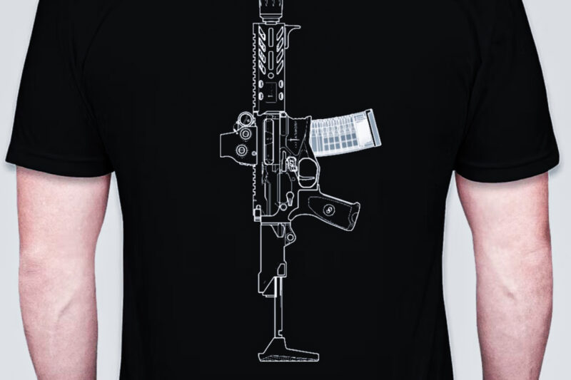 GQ Armory Schematic T-Shirt