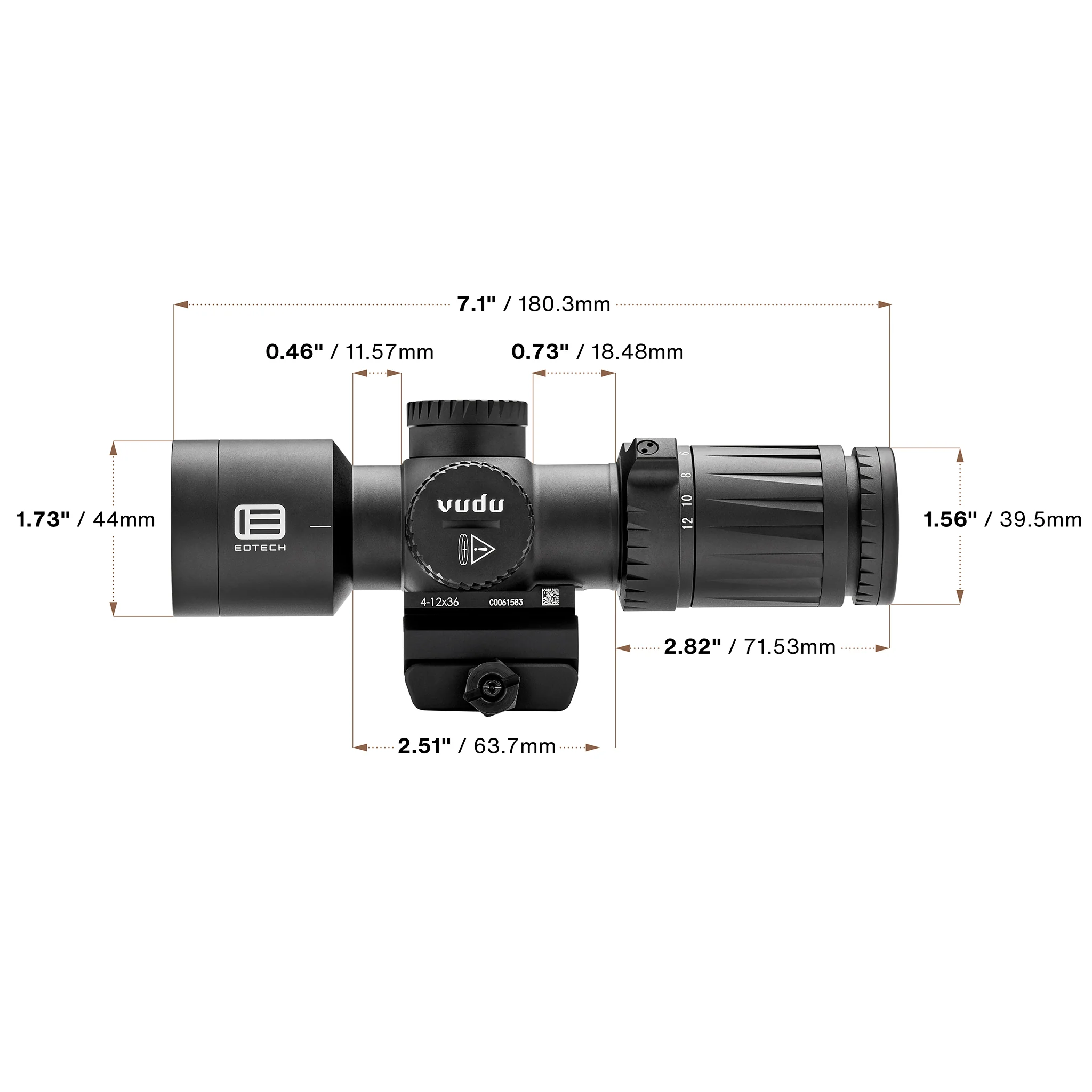 EOTech Vudu 4-12x36 FFP w/EFLX - Image 5